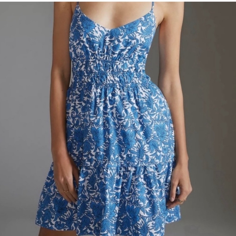 Anthropologie NWT somerset sleeveless mini dress 1X
